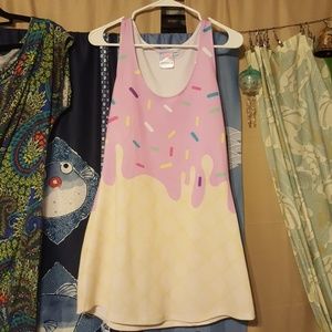 Japan LA IceCream cone dress NWT
